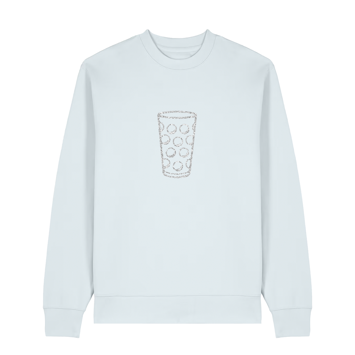 Glitzerdubbe silber - Sweater Unisex