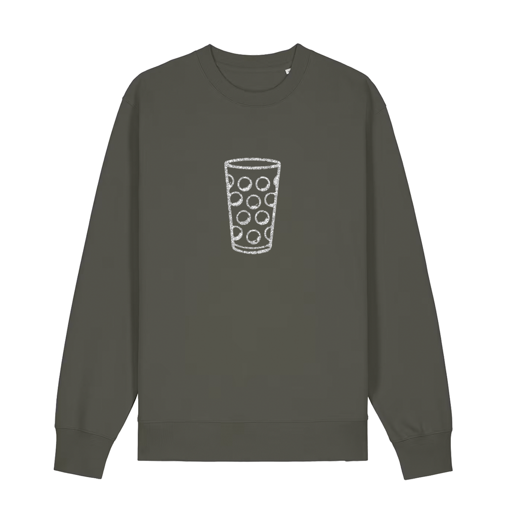 Glitzerdubbe silber - Sweater Unisex