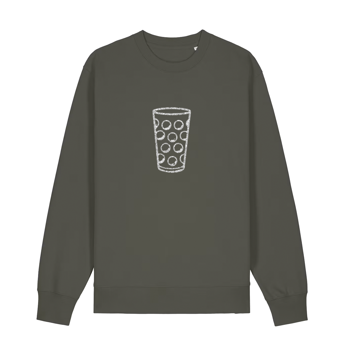 Glitzerdubbe silber - Sweater Unisex