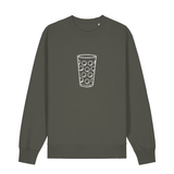 Glitzerdubbe silber - Sweater Unisex