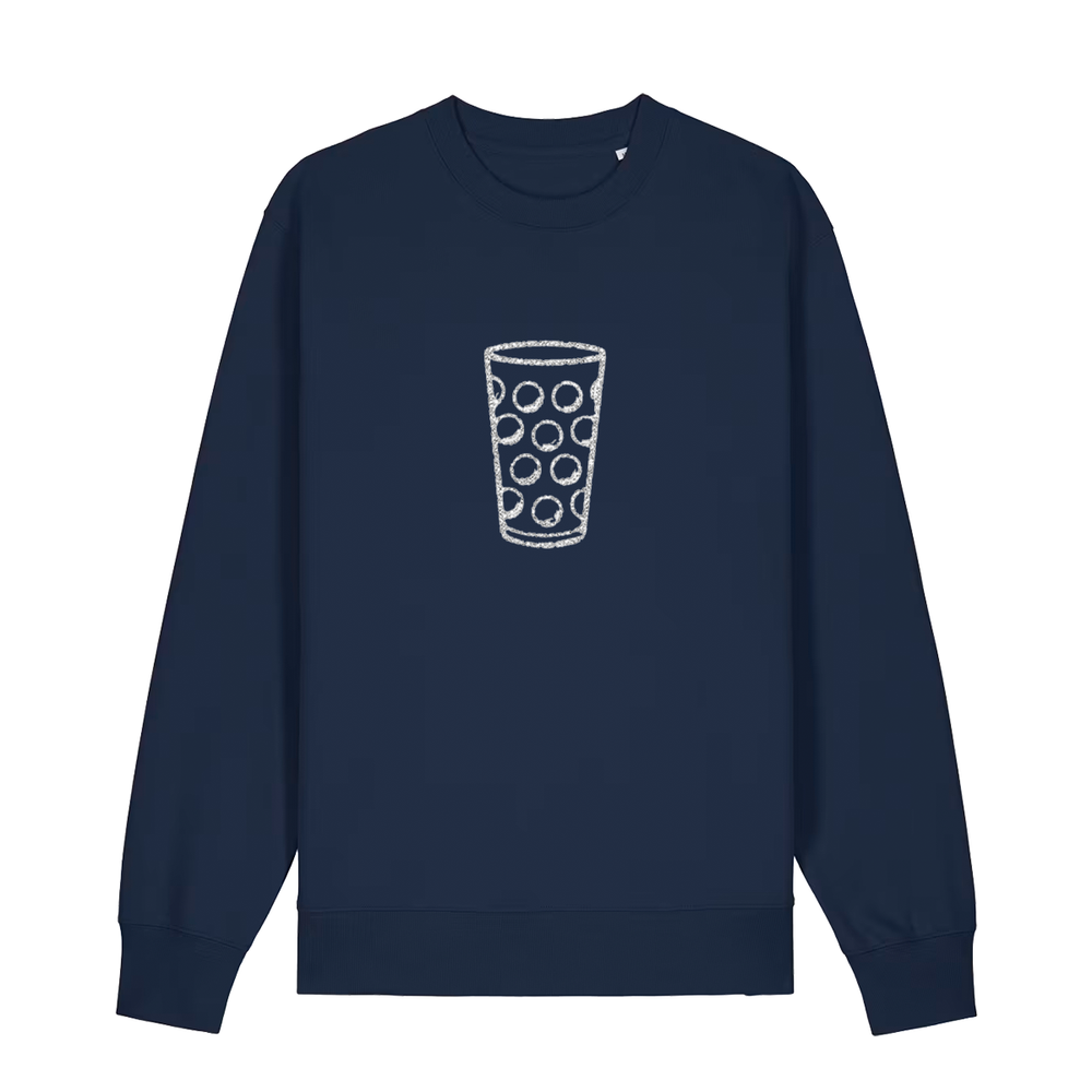 Glitzerdubbe silber - Sweater Unisex