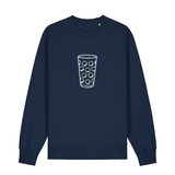 Glitzerdubbe silber - Sweater Unisex