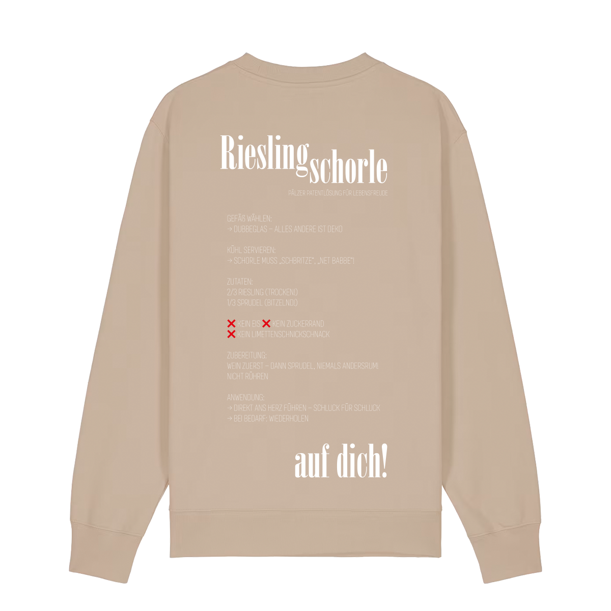 Rieslingschorle - Sweater Unisex