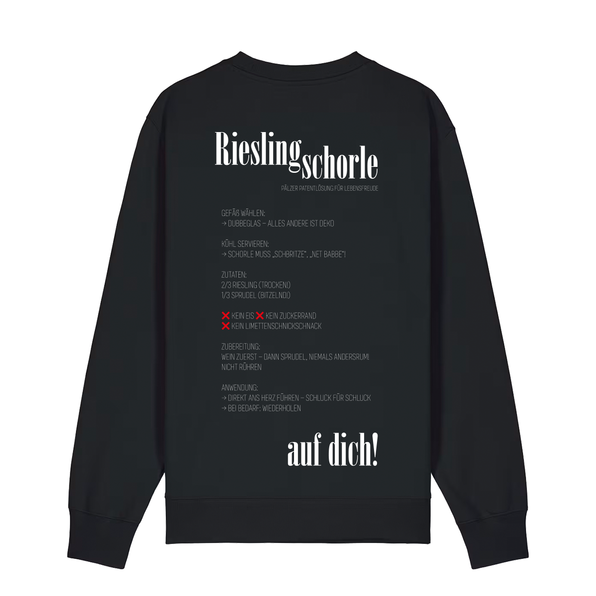 Rieslingschorle - Sweater Unisex