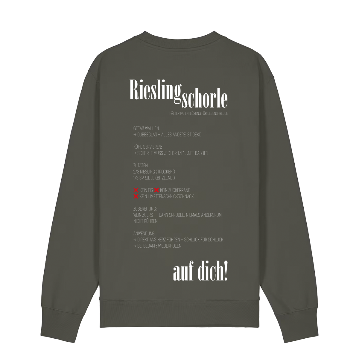 Rieslingschorle - Sweater Unisex
