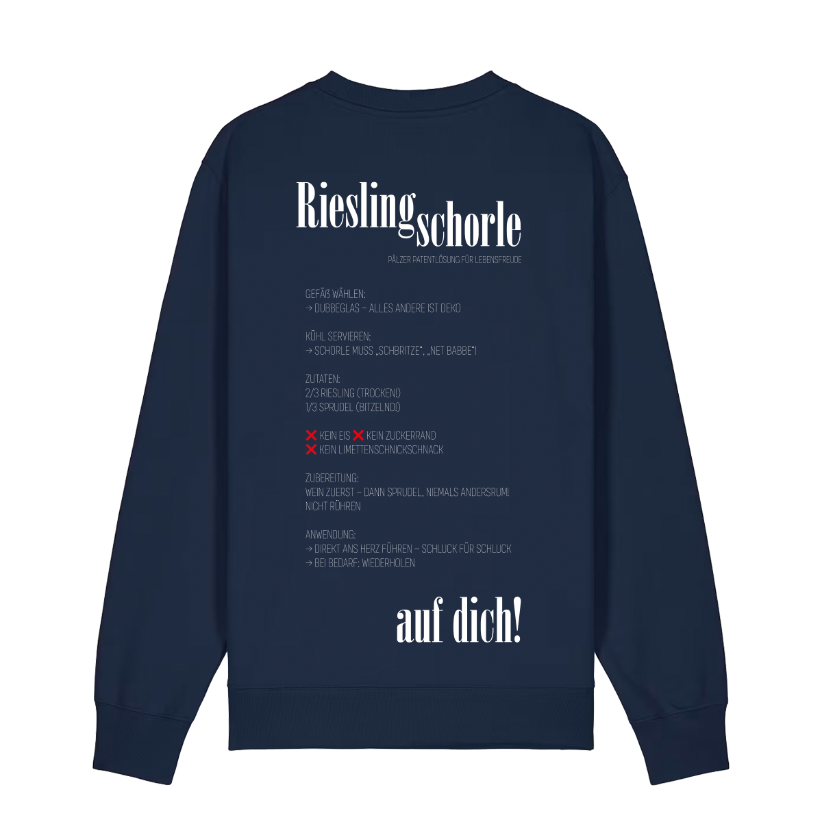 Rieslingschorle - Sweater Unisex