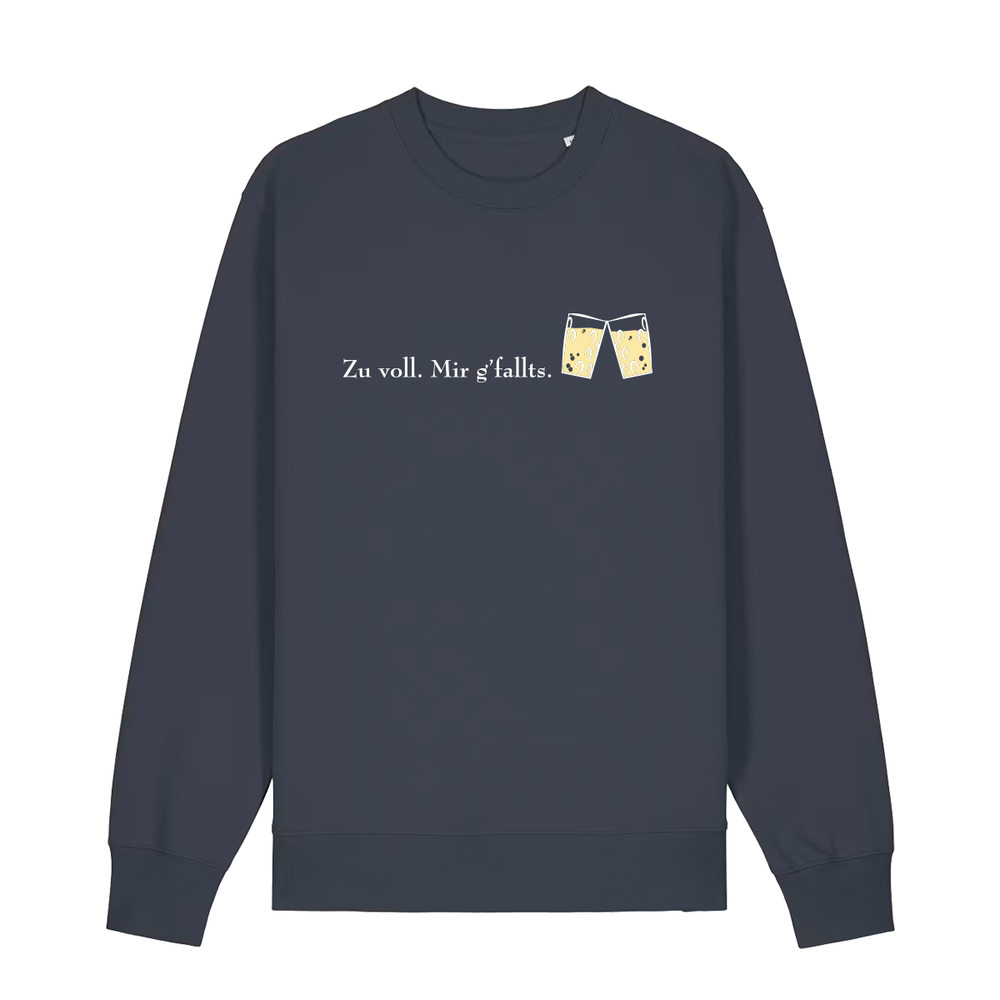 Zu voll - Sweater Unisex