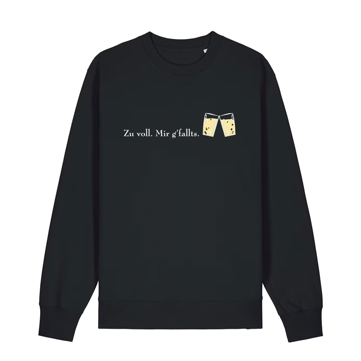 Zu voll - Sweater Unisex