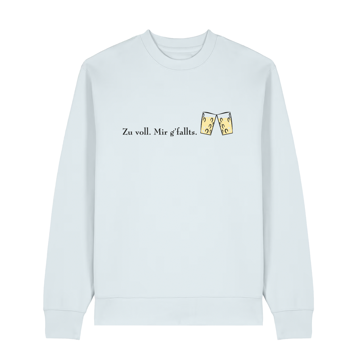 Zu voll - Sweater Unisex
