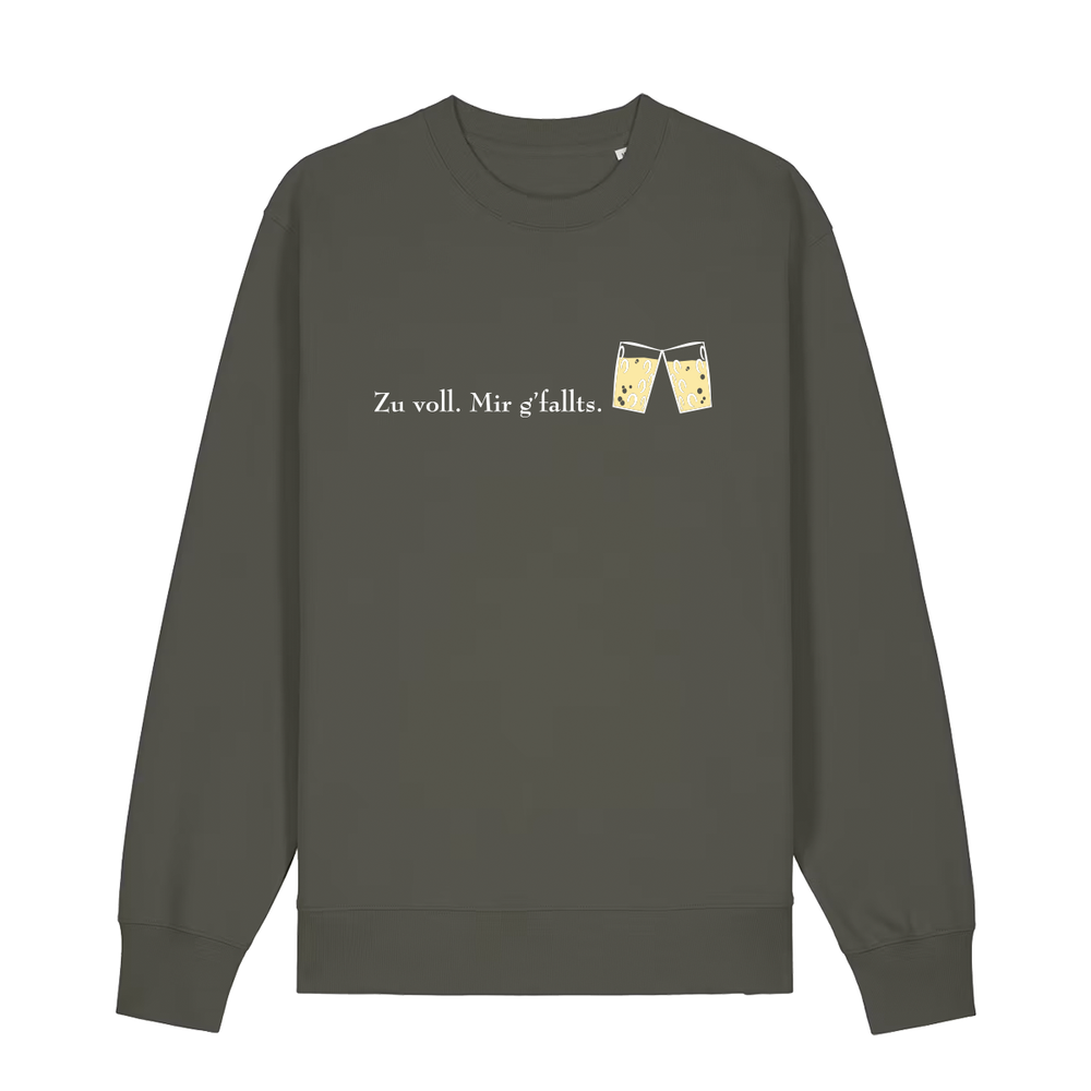 Zu voll - Sweater Unisex