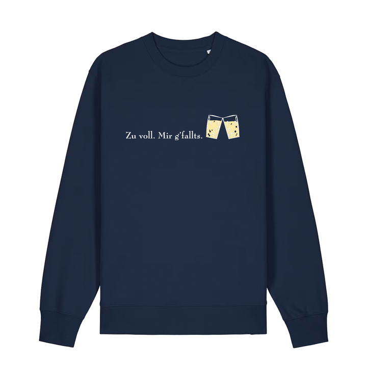 Zu voll - Sweater Unisex