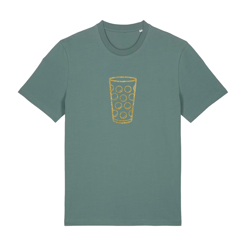 Glitzerdubbe gold - T-Shirt Unisex