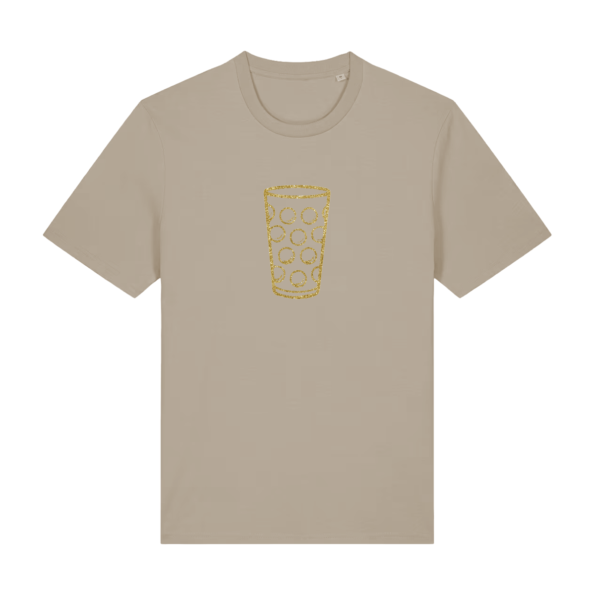 Glitzerdubbe gold - T-Shirt Unisex