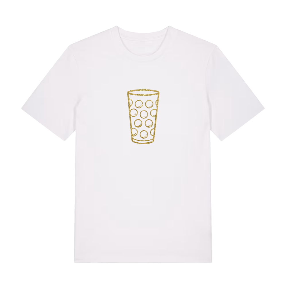 Glitzerdubbe gold - T-Shirt Unisex