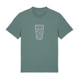 Glitzerdubbe silber - T-Shirt Unisex