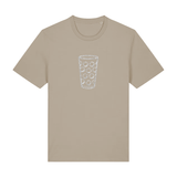 Glitzerdubbe silber - T-Shirt Unisex