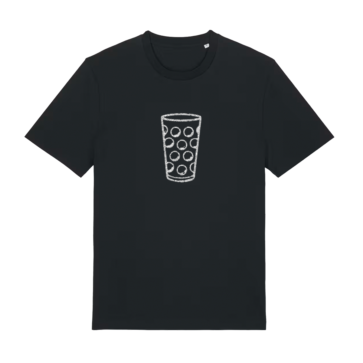 Glitzerdubbe silber - T-Shirt Unisex