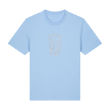 Glitzerdubbe silber - T-Shirt Unisex