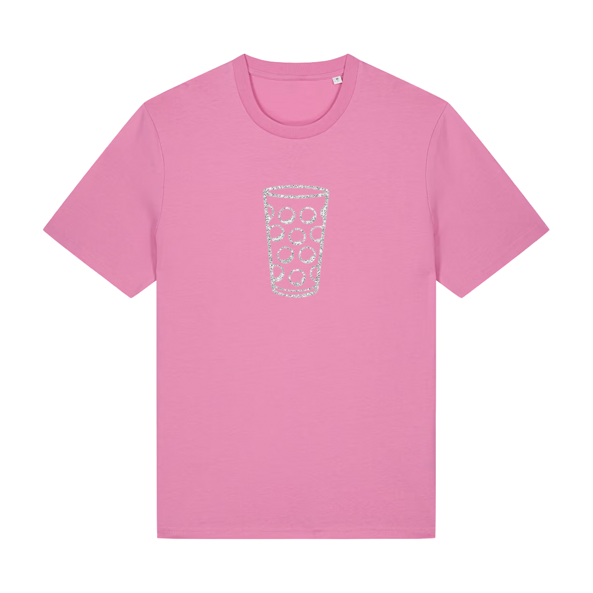 Glitzerdubbe silber - T-Shirt Unisex