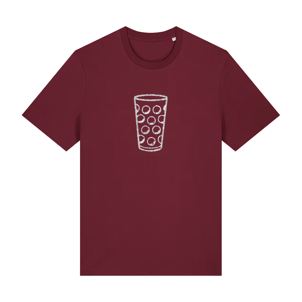 Glitzerdubbe silber - T-Shirt Unisex