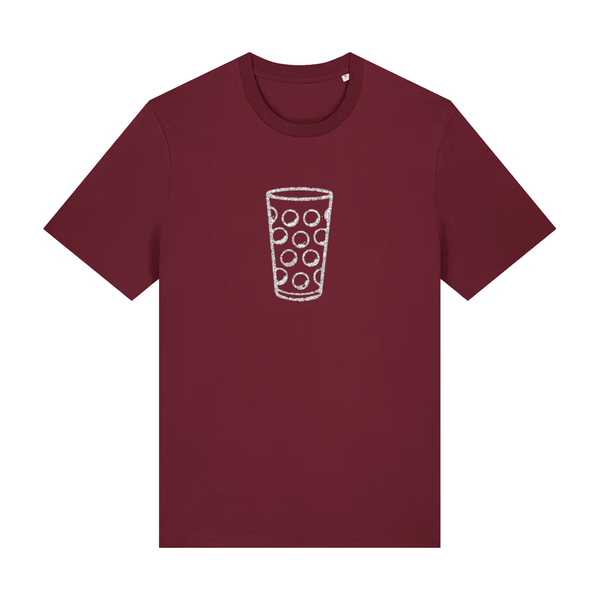 Glitzerdubbe silber - T-Shirt Unisex
