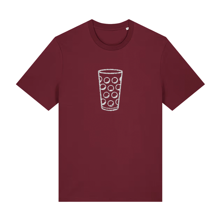 Glitzerdubbe silber - T-Shirt Unisex