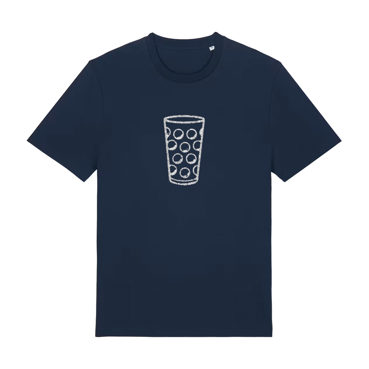 Glitzerdubbe silber - T-Shirt Unisex