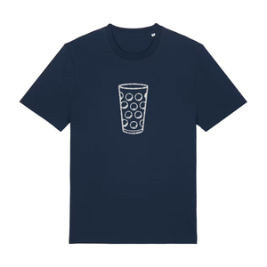 Glitzerdubbe silber - T-Shirt Unisex