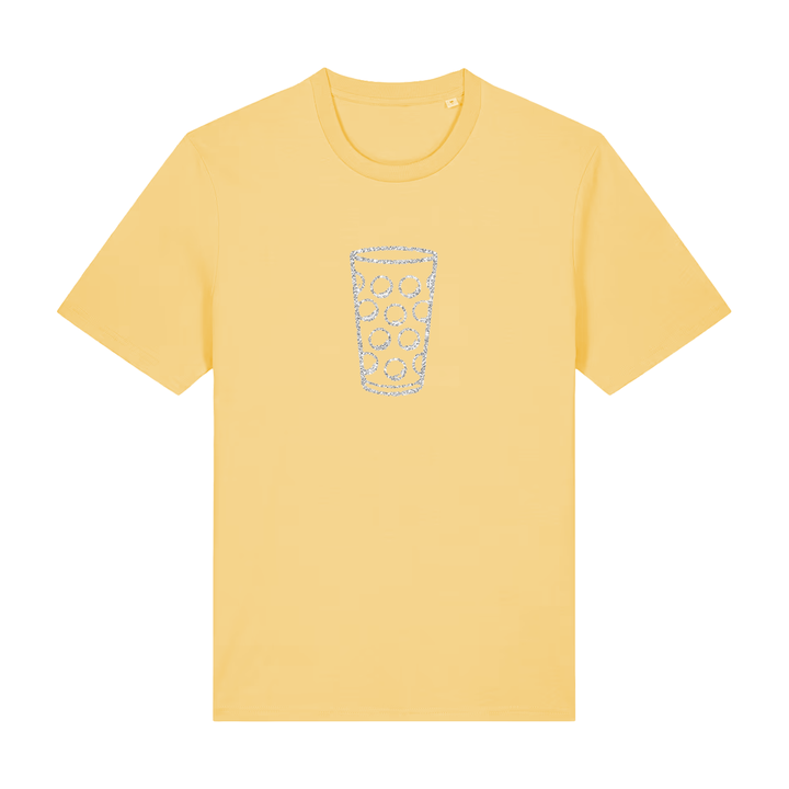 Glitzerdubbe silber - T-Shirt Unisex