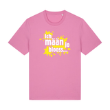 Ich mäan jo blooss (gelb) - T-Shirt Unisex  - T-Shirt Unisex