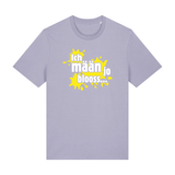Ich mäan jo blooss (gelb) - T-Shirt Unisex  - T-Shirt Unisex