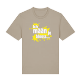 Ich mäan jo blooss (gelb) - T-Shirt Unisex  - T-Shirt Unisex