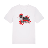 Ich mäan jo blooss (rot) - T-Shirt Unisex