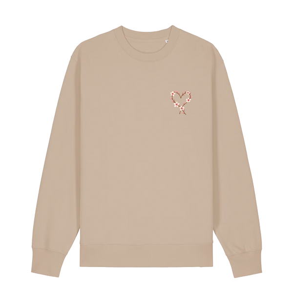 Mini Mandelblüte - Sweater Unisex