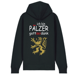 Pälzer, Gott sei Dank gold - Zip-Hoodie Unisex