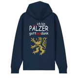 Pälzer, Gott sei Dank gold - Zip-Hoodie Unisex