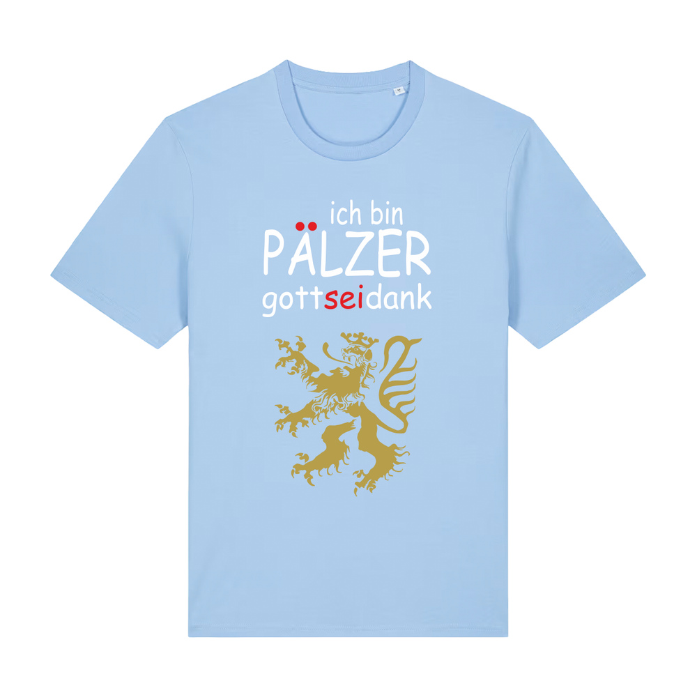Pälzer, Gott sei Dank gold - T-Shirt Unisex