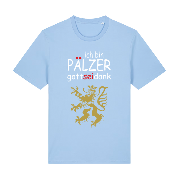 Pälzer, Gott sei Dank gold - T-Shirt Unisex