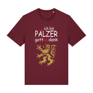 Pälzer, Gott sei Dank gold - T-Shirt Unisex