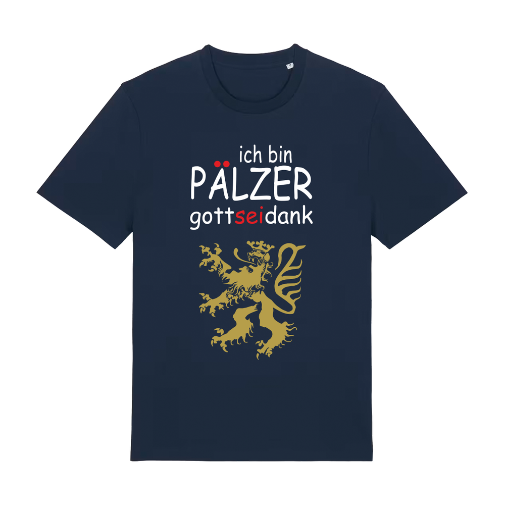 Pälzer, Gott sei Dank gold - T-Shirt Unisex