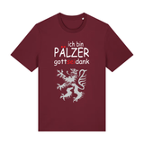 Pälzer, Gott sei Dank silber - T-Shirt Unisex