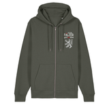 Pälzer, Gott sei Dank silber - Zip-Hoodie Unisex