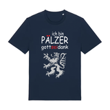 Pälzer, Gott sei Dank silber - T-Shirt Unisex