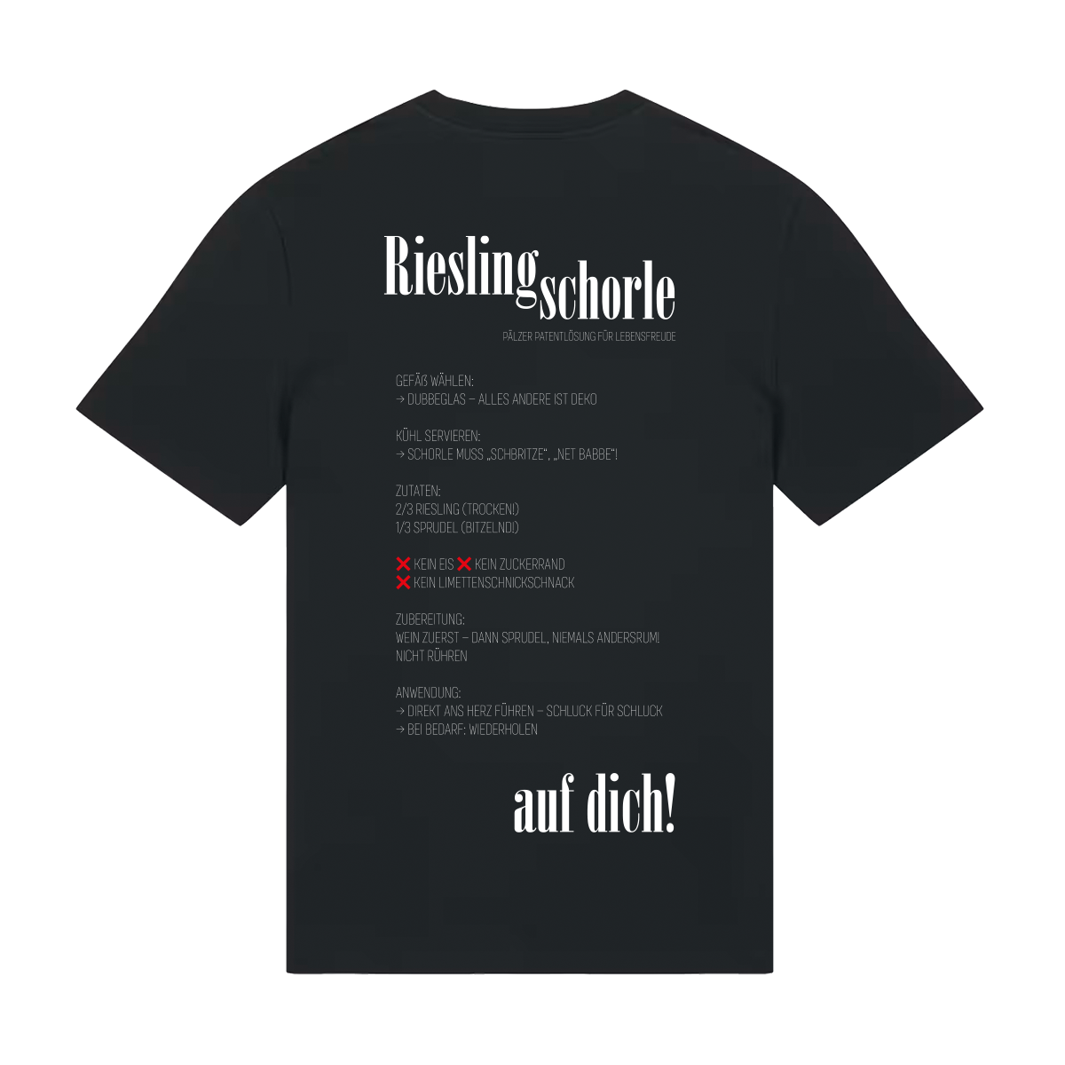 Rieslingschorle - T-Shirt Unisex
