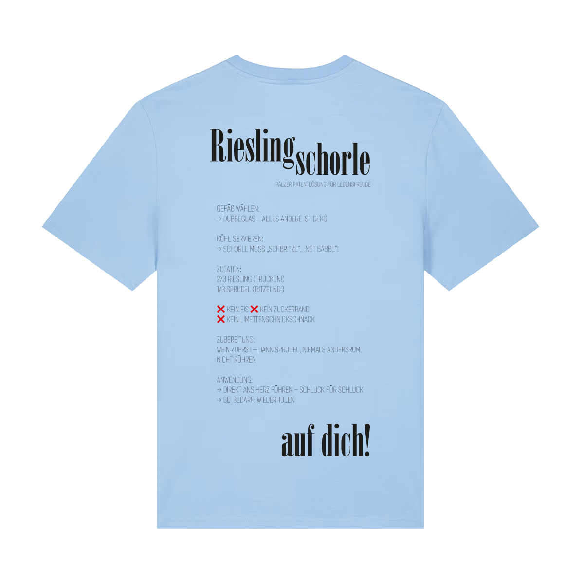 Rieslingschorle - T-Shirt Unisex