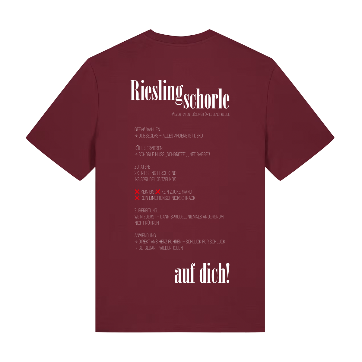 Rieslingschorle - T-Shirt Unisex