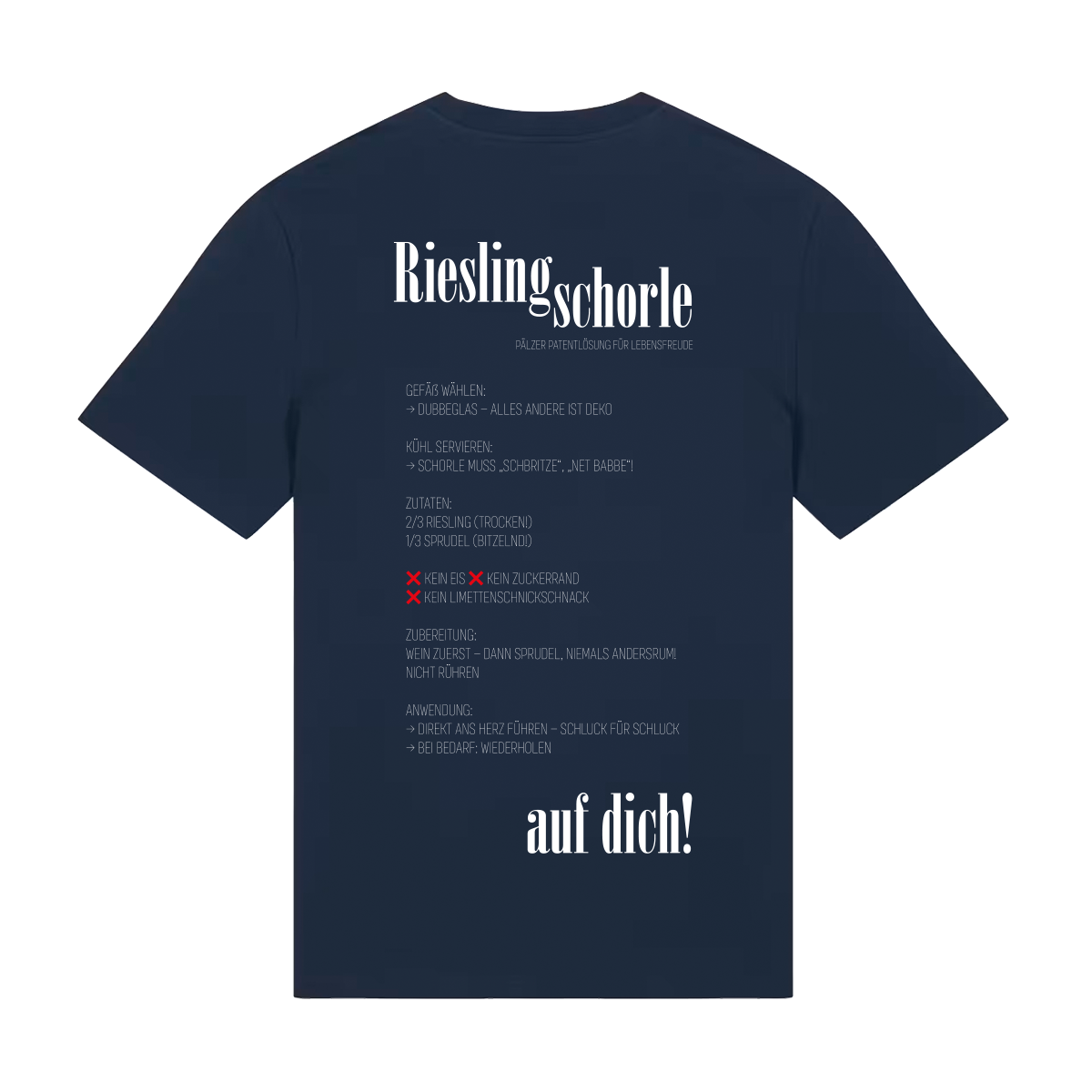 Rieslingschorle - T-Shirt Unisex