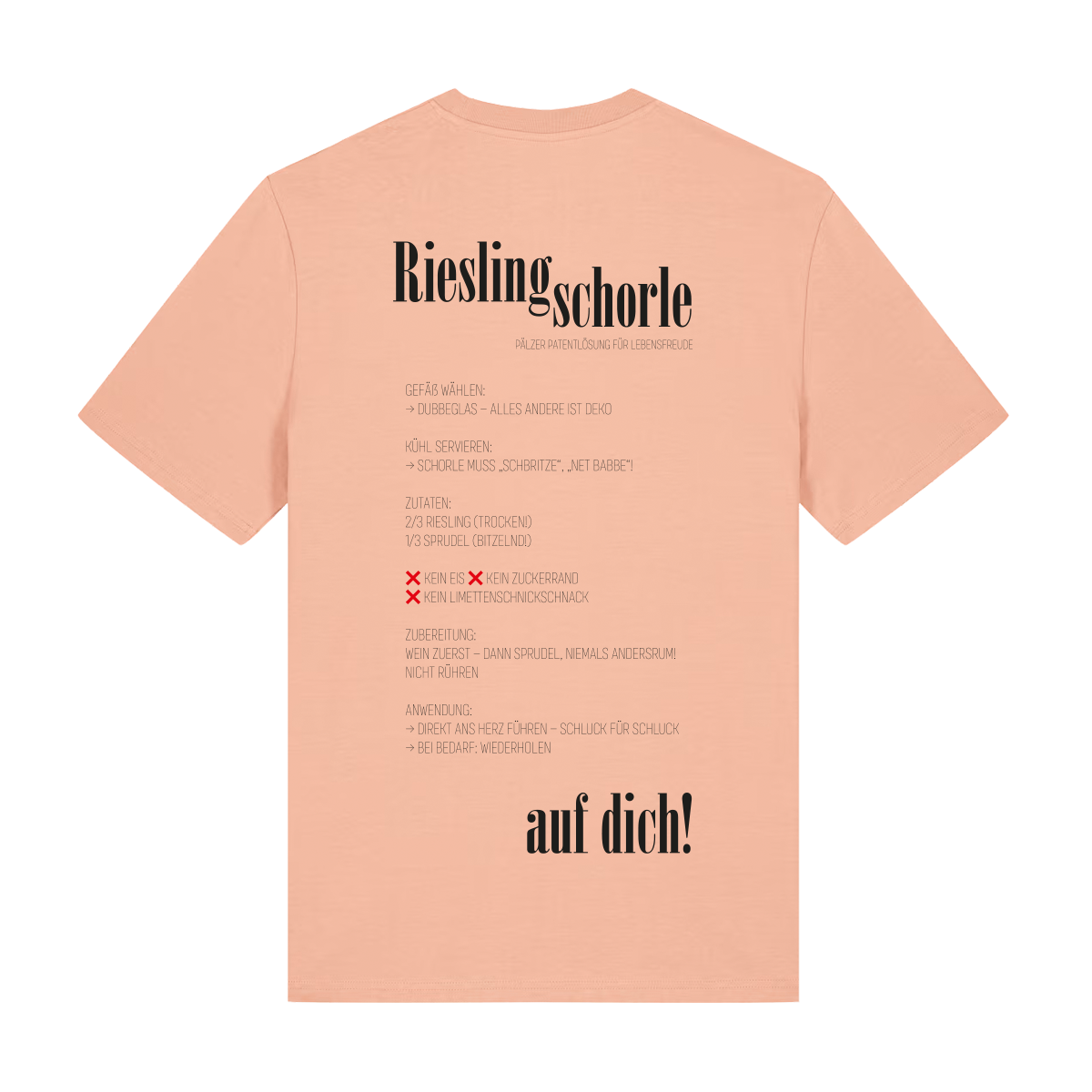 Rieslingschorle - T-Shirt Unisex