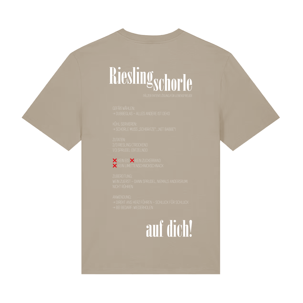 Rieslingschorle - T-Shirt Unisex