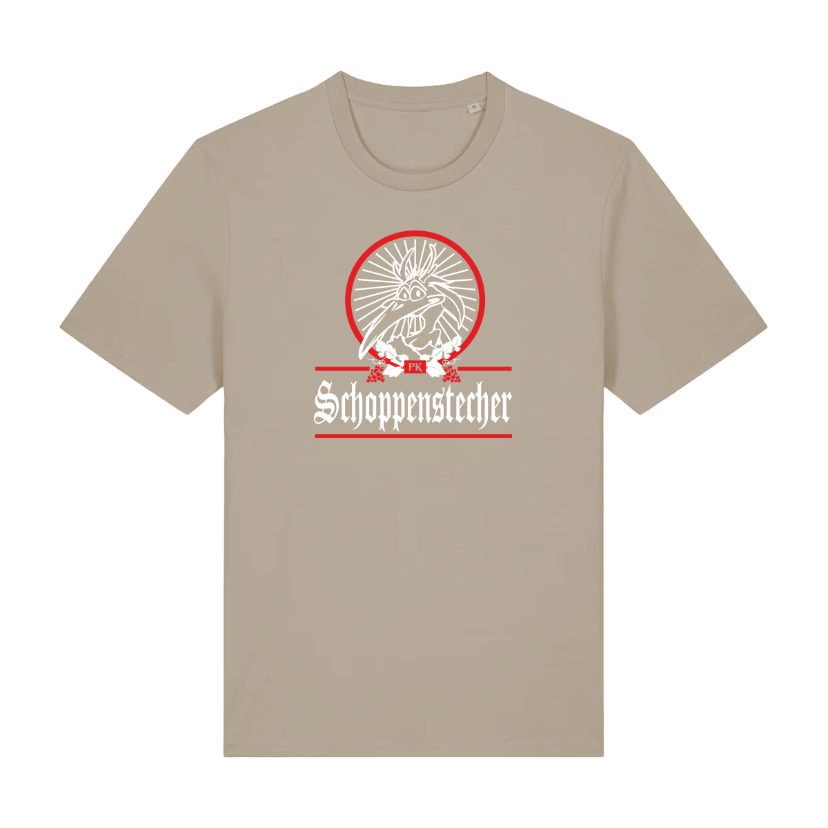 Schoppestecher (rot) - T-Shirt Unisex